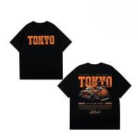 ราคา เสื้อยืดผ้าฝ้ายเด็กผู้หญิง พิมพ์ลายรถย้อนยุค สไตล์ฤดูร้อน ดีไซน์เรียบง่าย แขนสั้น ใส่สบาย (53856094228)