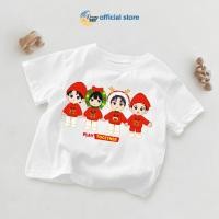 ราคา ลายเด็กเสื้อยืด 9 50 กก ไซส์ คอกลม นุ่ม ระบายอากาศ ชาย (51455676373)
