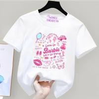 ราคา เสื้อตุ๊กตาบาร์บี้สำหรับเด็ก ผ้าฝ้ายสแปนเด็กซ์คุณภาพสูงชุดเสื้อคอลเลกชัน (49904620939)