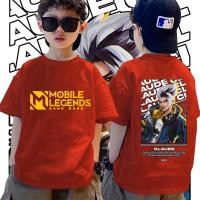ราคา เสื้อเด็กเหมาะ 1 11 ปี ยืดสบายผ้าฝ้าย Mobile Legends (49156229205)