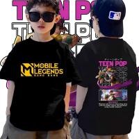 ราคา เงินปลายทางสามารถเก็บเสื้อยืดมีท็อปส์ซู8สีเด็กชายและเด็กหญิงสำหรับBang Bang Legends Mobile (48406262948)