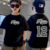 ราคา เสื้อยืดเด็กเทรนด์เสื้อยืดเด็กผู้ชายเสื้อยืดพรีเมี่ยมผ้าฝ้ายกราฟฟิคเด็กผู้หญิงunise (48056211499)