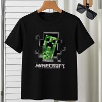 ราคา เสื้อชายเด็กMinecraft สปันเสื้อพิมพ์DTF ผ้าคอตคุณภาพ 1 ไซส์ แนะนำ (45106722883)