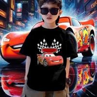 ราคา เสื้อยืดเด็ก โอเวอร์ไซส์สำหรับเด็กชายและเด็กหญิงบรีซดีไซน์รถเฮปป้าหลังปี3 14ท็อปส์ซู COD (48256315119)
