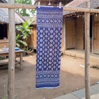 ราคา ผ้าถุงผ้าไทย สีครามลวดลายสวยงาม งานทอมือ (44429404505)