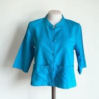 ราคา เสื้อชินมัย กระดุม ผ้าฝ้าย งานฝีมือทอมือ (27994421261)