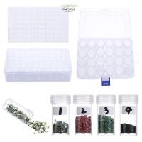 ราคา STARYSWAY 6 24 60PCS กล่องเก็บลูกปัดขวดเปล่า Lables DIY อุปกรณ์วาดภาพเพชร (50506252041)