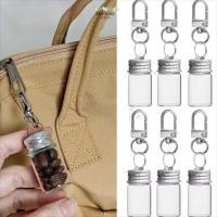 ราคา STARYSWAY 10 ชิ้น Wish ขวดพวงกุญแจ DIY แก้วคู่พวงกุญแจพวงกุญแจ Mini จี้ Lanyard Keycord ตกแต่งหัตถกรรม (51806510508)
