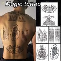 ราคา แทททู ยันต์ไทย กันน้ำ15วัน รอยสักชั่วคราว ห้าแถว เก้ายอด จระเข้ แปดทิศ หนุมาน เสือคู่ พุทธศาสนาไทย เหมือนสักจริง (40403655971)