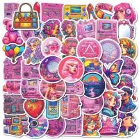 ราคา พร้อมส่ง สติ๊กเกอร์ เกาหลีเท่ๆ 50 ชิ้น สติ๊กเกอร์กันน้ำ DIY สเก็ตบอร์ด ตกแต่งเคส กีตาร์ หมวกกันน็อค และตู้เย็น sticker (41903572370)