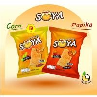 ราคา Soya ขนมฟองเต้าหู้อบกรอบ ไม่ทอด ขนมเพื่อสุขภาพ โปรตีนสูง แคลต่ำ ไร้แป้ง 豆皮饼干 (41405597639)