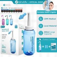 ราคา Airuidu ขวดล้างจมูก 300 330ML ล้างจมูก ของขวัญ10 น้ําเกลือ เกลือสำหรับจมูก หัวฉีดหลายหัว ที่ล้างจมูก ล้างจมูก YT300 (27964985585)