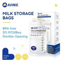 ราคา AVINIE ถุงเก็บน้ำนมแม่ ถุงจัดเรียง 30Pcs BPA Free ปลอดเชื้อ ถุงเก็บน้ำนมแม่ยกลัง 180ml ลดกลิ่นหืน VMS18 (29615979654)