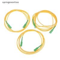 ราคา Springevenfree SC APC SC APC Fiber Optical Patch Cord Single Mode 9 125 G652D LSZH 1m2m3m Fiber Optic Jumper Cable th (46157604466)