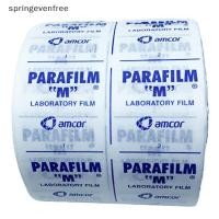 ราคา Springevenfree 1m ห้องปฏิบัติการ Parafilm M Pm996 ฟิล์มปิดผนึกห้องปฏิบัติการ Beaker Petri จานความร้อนหดน้ําหอมฝาครอบกันฝุ่น th (50907597940)