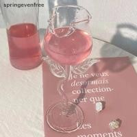 ราคา Springevenfree Rose Shaped Red Wine แว่นตา Rose Shape แก้วไวน์สี Rose ใบ 150 400ml Rose รูปไวน์แดง Goblet Cotail ถ้วย th (54355139365)