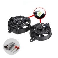 ราคา Universal หม้อน้ํารถจักรยานยนต์พัดลมระบายความร้อน Oil Cooler Water Cooler พัดลมไฟฟ้า 4 นิ้ว 5 นิ้วสําหรับ Dirt Bike Motocross ATV (28730568886)
