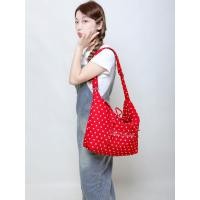 ราคา กระเป๋าเม신เจอร์ผ้าใบพิมพ์ลายเสือดาว ความจุขนาดใหญ่และลายจุดสีแดง สไตล์เกาหลี chic (45757578725)