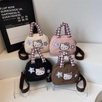 ราคา กระเป๋าสไตล์เกาหลี ลายแมวน่ารักแบบญี่ปุ่นลายสก๊อต เหมาะสำหรับถือหรือสะพาย (57207348960)