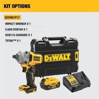 ราคา DEWALT บล็อกกระแทกไร้สายไร้แปรงถ่าน รุ่น DCF891P1T B1 20V Max 812Nm ครบชุด พร้อมแบตเตอรี่ 5 0AH (44303517825)