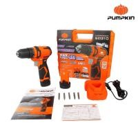 ราคา ส่งเร็ว ถูกสุด PUMPKIN สว่านกระแทกไร้สาย รุ่น J 10IMDCB 202K สว่าน 3ระบบ 12v สว่านเเบต 50210 มอเตอร์ไร้แปรงถ่าน (27217960208)