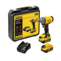 ราคา ส่งเร็ว ถูกสุด Stanley บล็อกกระแทกไร้สาย รุ่น SBW920M2K B1 ชุดบล็อคไร้แปรงถ่าน 20 โวลท์ ชุดบล็อคพร้อมแบต บล็อคไร้สาย (28229061906)