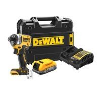 ราคา DEWALT สว่านไขควง รุ่น DCF860E1T B1 ชุดไขควงกระแทกไร้สาย ไร้แปรงถ่าน XR 20V Max พร้อมแบตเตอรี่ Powerstack และกล่อง TSTAK (26827991492)