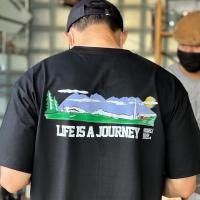 ราคา Playworks เสื้อยืดT shirt Life is a journey ลาย Doi san pa kia Mountain (21265167568)