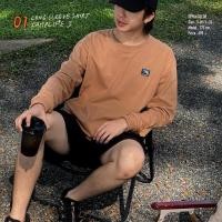ราคา Playworks LONG SLEEVE SHIRT CAMPLIFE3 SEPIA COLOR เสื้อแขนยาวทรงตรงจั๊มแขน ชายเสื้อปล่อย (24790244927)