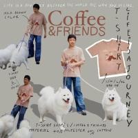 ราคา playworks T shirt graphic coffee friends (25734759548)