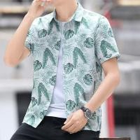 ราคา ฮาวายเสื้อแขนสั้นพิมพ์ดิจิตอลโพลีเอสเตอร์สำหรับผู้ชายและผู้หญิง M 3XL เทศกาลสงกรานต์ (55703776825)