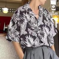 ราคา เสื้อเชิ้ต เสื้อเชิ้ตฮาวายชาย หญิง ผ้าบางใส่สบาย M 3XL เทศกาลสงกรานต์ (47053945738)