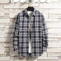 ราคา เสื้อเชิ้ตลายสก๊อตแขนยาวสำหรับผู้ชาย สไตล์อเมริกันวินเทจ ตัดเย็บบางๆ สบายๆ หน้าร้อน สไตล์คู่รัก (57453914918)