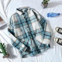 ราคา เสื้อแขนยาวแฟชั่นท่าเรือสไตล์ลูกชาย ผ้าขนหนู มีให้เลือก 2 สี ขนาดM 2XL (53603809529)