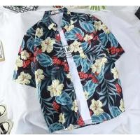 ราคา เสื้อเชิ้ต เสื้อเชิ้ตฮาวายชาย หญิง ผ้าบางใส่สบาย M 3XL เทศกาลสงกรานต์ (51603883592)