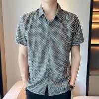 ราคา เสื้อดำคอปก เสื้อวินเทจผู้ชาย เสื้อแฟชั่นผู้ชาย เสื้อผู้ชายเท่ๆ เสื้อยืดผู้ชายมี 2 สี M 3XL (48004031608)