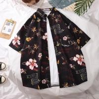 ราคา เสื้อเชิ้ต เสื้อเชิ้ตฮาวายชาย หญิง ผ้าบางใส่สบาย M 3XL เทศกาลสงกรานต์ (45304284142)