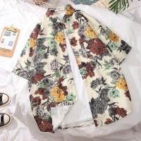 ราคา เสื้อเชิ้ต เสื้อเชิ้ตฮาวายชาย หญิง ผ้าบางใส่สบาย M 3XL เทศกาลสงกรานต์ (51104128144)