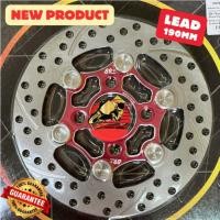 ราคา New จานเบรค งานไทยแท้ หมุดเลส Lead125 ขนาด 190 mm งานตรงรุ่น ของแต่งLead125 หรีด125 จานดิสเบรคหรีด125 (22535321649)
