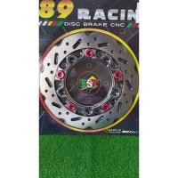 ราคา จานเบรค Pcx160 89racingแท้ จานเบรคแต่ง จานแต่ง จานดิส งานไทย ตรงรุ่น จานหน้า 220มิล ไม่มีABS (43508579690)