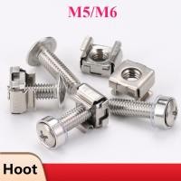 ราคา 304 สกรูตู้สแตนเลส snap nut มงกุฎสกรู snap switch ตู้เครือข่ายเซิร์ฟเวอร์ M5 M6MZ YH (51055615975)