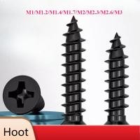 ราคา เหล็กคาร์บอนสีดํา KA countersunk สกรูเกลียวปล่อย สกรูหางแหลม M1 M1 2 M1 4 M1 7 M2 M2 3 M2 M2 M3MZ YH (47705463072)