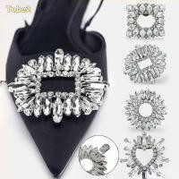 ราคา รองเท้าส้นสูงคลิปเงา Rhinestone สำหรับเจ้าสาว พร้อมแก้วคริสตัลและคลิปที่ถอดออกได้ (52557587661)