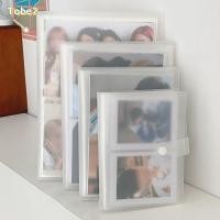 ราคา TOBE2 ที่ใส่การ์ดรูปภาพ เก็บหนังสือ อัลบั้มภาพโปร่งใส 3 4 5 6 นิ้ว 80 160 สล็อต PVC Photocard Holder Idol Star (46407616279)