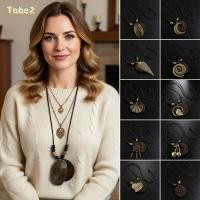 ราคา TOBE2 เสื้อนอกและสร้อยคอไม้ Boho สำหรับคนทั่วไป พร้อมสร้อยข้อมืองานฝีมือน่ารัก (55456508159)