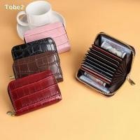 ราคา TOBE2 กระเป๋าสตางค์บาง พิมพ์ลายจระเข้ แบบซิป มัลติฟังก์ชัน หลายช่องสำหรับบัตรเครดิต (48956294636)