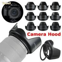 ราคา TOBE2 สกรูเลนส์ฮูดอุปกรณ์เสริมสากลเปลี่ยนม่านบังแดดสําหรับกล้อง Nikon Fuji Olympus DSLR (48307602798)