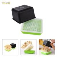 ราคา TOBE2 4 ชิ้น เซ็ต Hydroponic กล่องถั่วลิสง Sprout Cat Grass Sprout กล่องปลูกเติบโตการงอกหม้อ (47603412647)