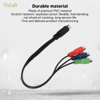 ราคา TOBE2 MINI DIN 9 Pin Male to 3RCA Female 11 8in Plug and Play MINI DIN 9 Pin to 3RCA Cable Universal Video Adapter Cable อุปกรณ์อิเล็กทรอนิกส์ (45506515518)