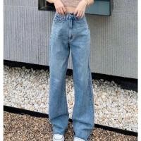 ราคา MerryHolly Copter Jeans Light กระบอกใหญ่เอวสูง งานป้าย งานแบรนด์ ผ้าดีมาก (22018383154)